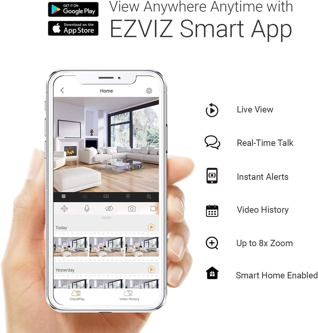 1080P Wired Video Doorbell Camera with AI-Human Detection U366972
