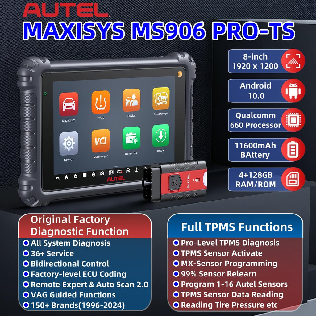 All System Diagnostic Scanner with TPMS Programming B580