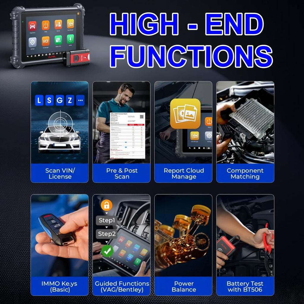 All System Diagnostic Scanner with TPMS Programming B580