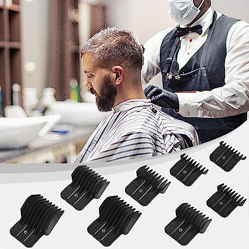 4 Pack Clipper Guards, 1/16", 1/8", 1/4", 3/8", Black E7831