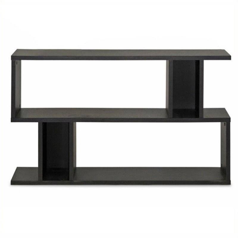 2 Shelf Bookcase in Espresso V96644