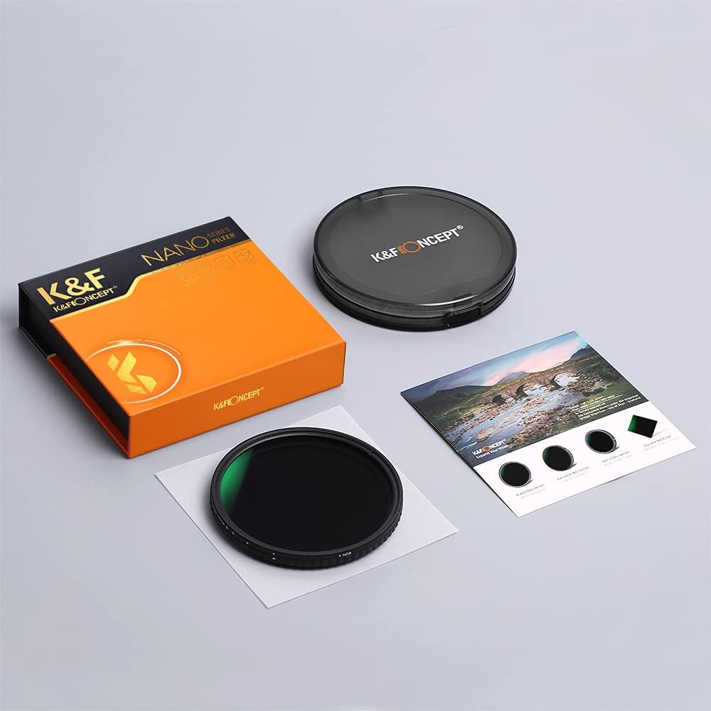 55mm Variable ND Filter ND8-ND128 3-7 Stop H581