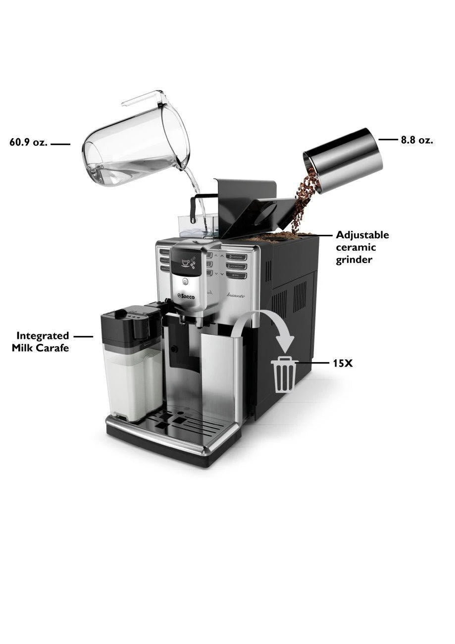 Automatic Espresso Machine and Grinder J1437