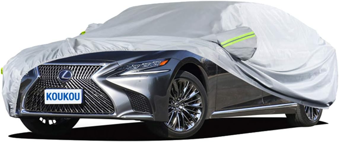 6 Layers SUV Car Cover with Zipper Door Z225