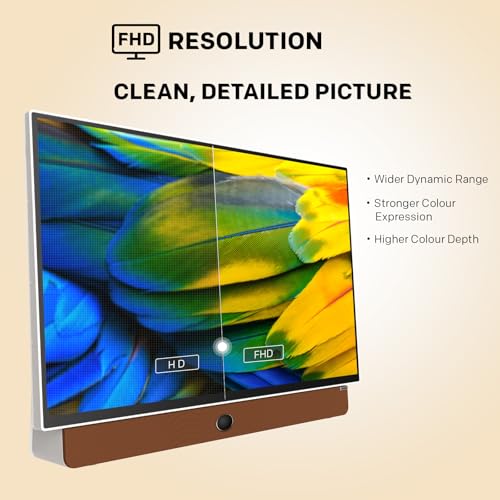 24-Inch Portable Smart Screen with Google TV, 3-Hour Battery Life, 1080P FHD, Matte Screen, HDR10, Dolby Audio, LED, Bluetooth A693802