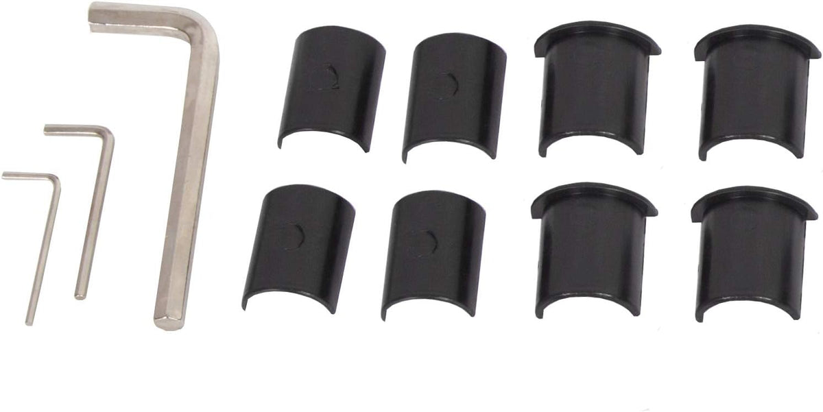 1-1/4" Long Highway Foot Pegs Pedal with Screws for 1.25" Motorcycle Crash Bar Engine Guards Mount Tubing L662082