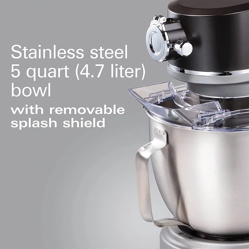5 Quart Stand Mixer with Attachment Hub H177
