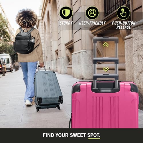 Teal 20-Inch Lightweight Hardshell Carry On Spinner Luggage R917775