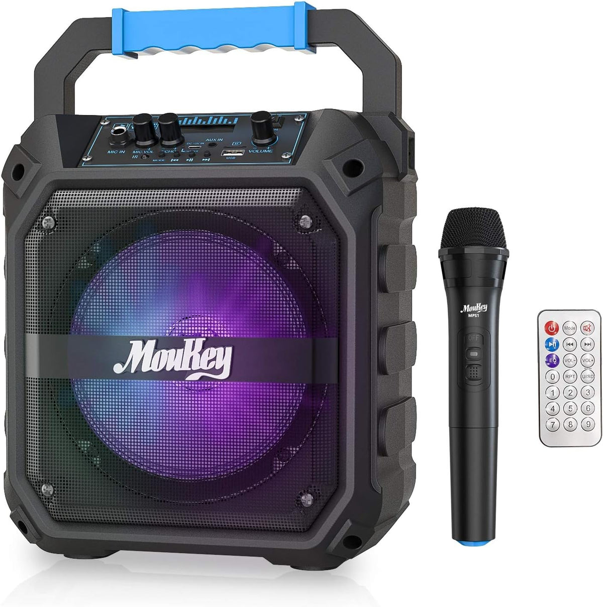 Portable PA Speaker with Wireless Microphone E291