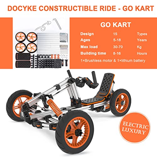 Electric Go Kart Battery Powered 800W Motor I812835