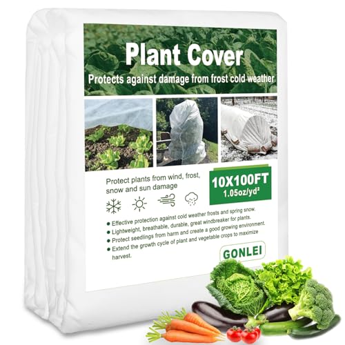 10x50ft 1.05 Oz/yd² Plant Frost Blanket H659465
