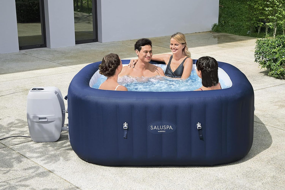 6 Person Inflatable Hot Tub Spa with Air Jets Z90462