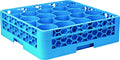 20 Compartment Glass Rack with 1 Extender, Blue (Pack of 4) Z412366