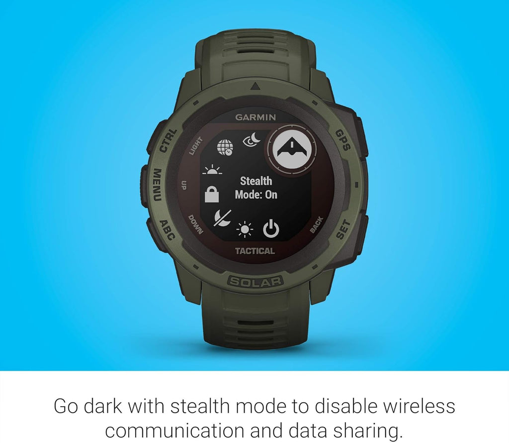 Moss Green Solar-Powered Rugged Outdoor Smartwatch X511081