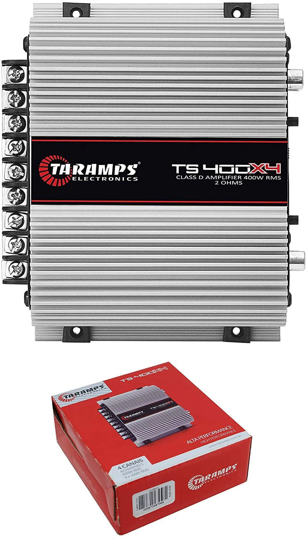 Full Range 4 Channel 400W Class D Car Audio Amplifier E83132