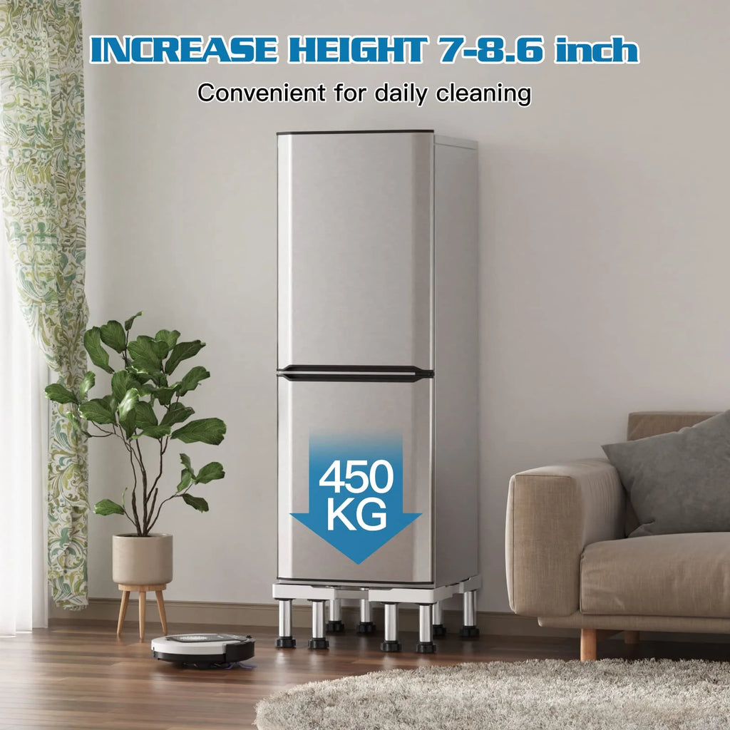 Mini Fridge Stand with 8 Adjustable Feet N26124
