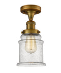 1 Light Semi-Flush Mount T671