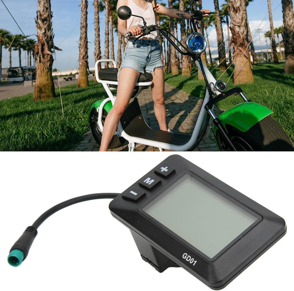 5 Pin Waterproof Speedometer and Odometer with Backlight LCD Display S6397