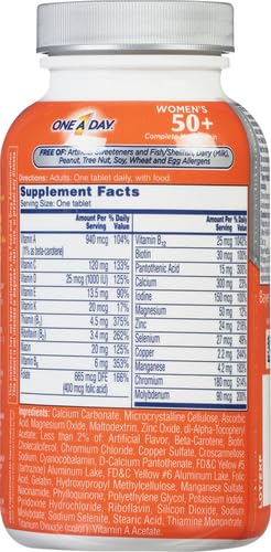 Women's 50+ Multivitamins, 100 count E637326