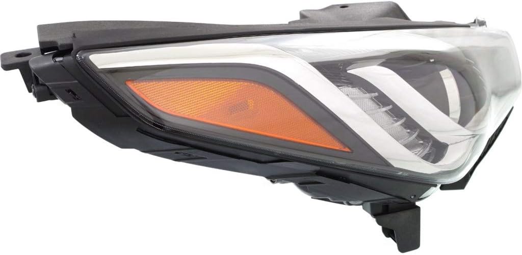 Driver Side Halogen Headlight for Hyundai Sonata 2015 2016 2017 L49649