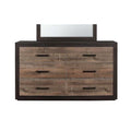 Mahogany & Ebony Miter Dresser I30869