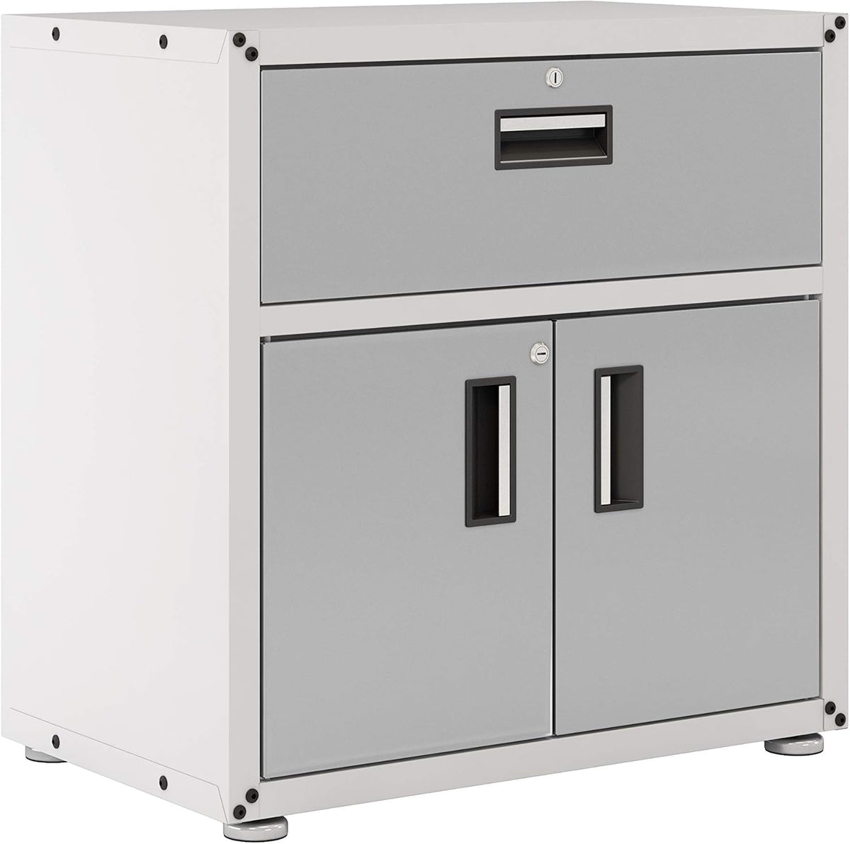 One Drawer Steel Cabinet with 2 Doors T140