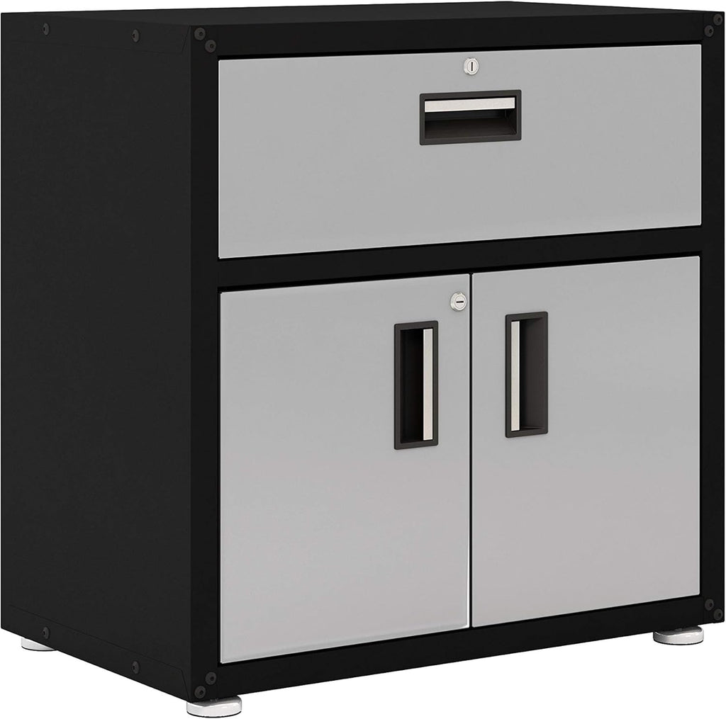 One Drawer Steel Cabinet with 2 Doors T140