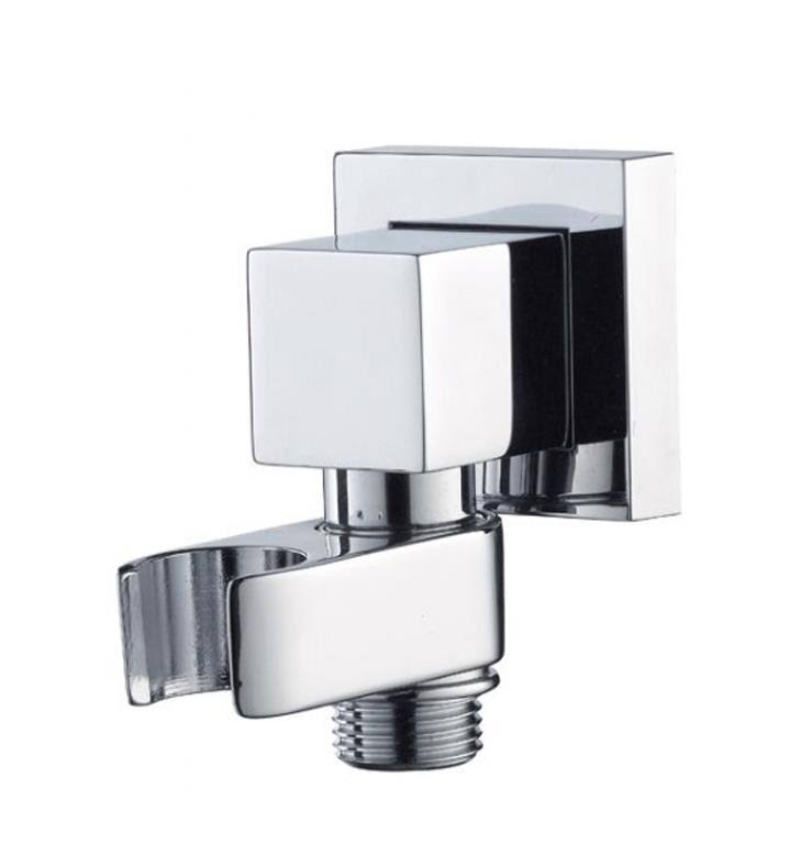 Bronze Umber Supply Elbow with Handshower Holder U9116