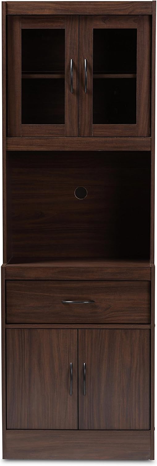 Walnut Brown Kitchen Cabinet K1756