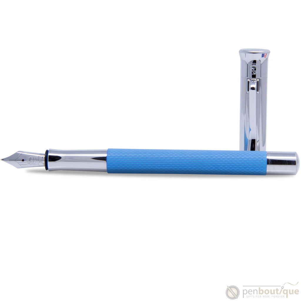 Fountain Pen Guilloche Gulf Blue - Fine X3485