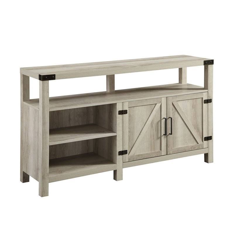 White Oak Highboy Console Q759