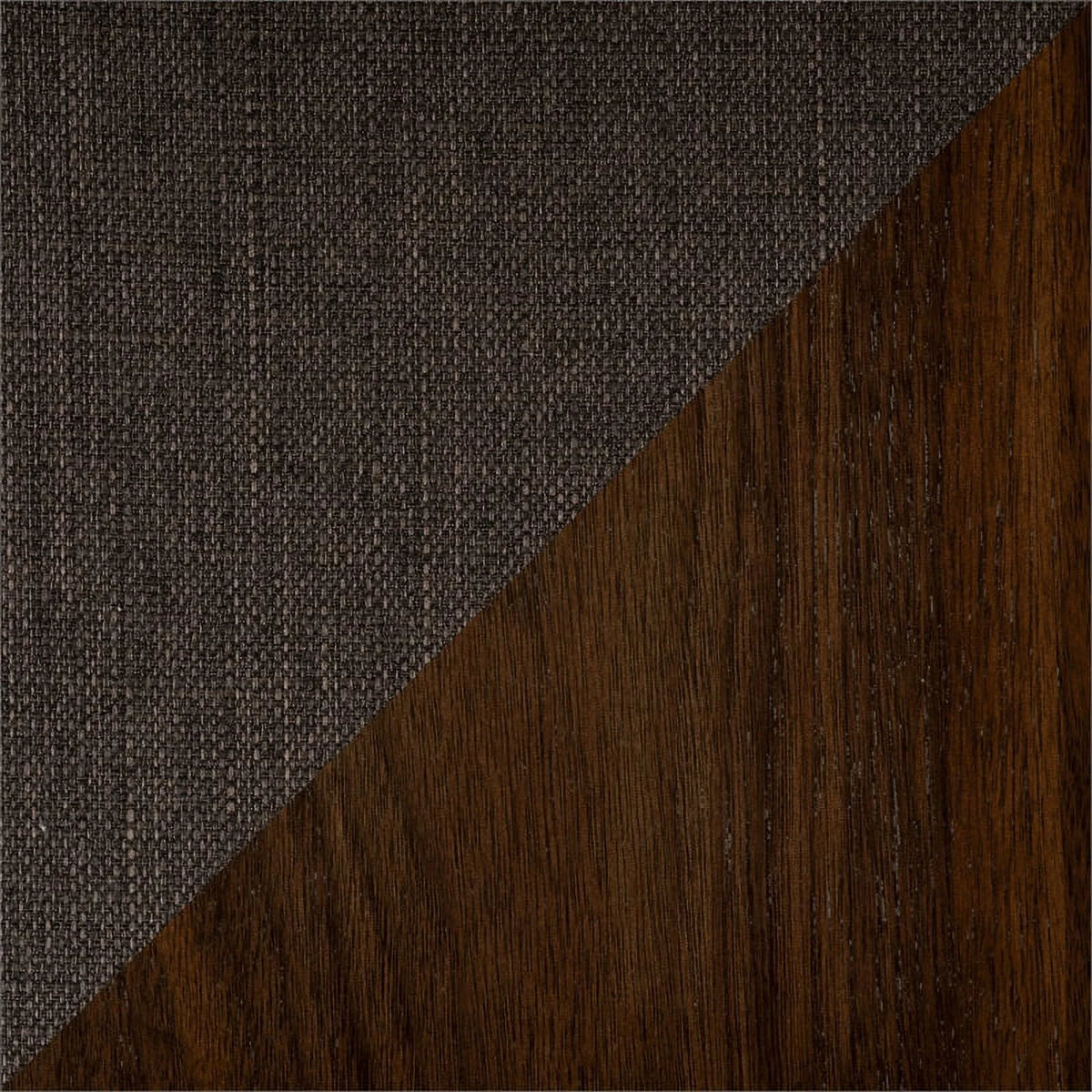 Faux Leather Counter Stool in Brown (Set of 2) Z5358