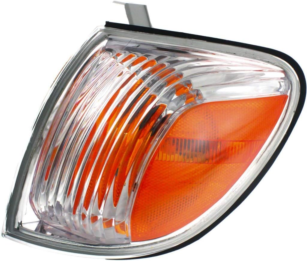 Clear & Amber Lens Turn Signal Light Pair for Toyota Tundra 2005 2006 J131340