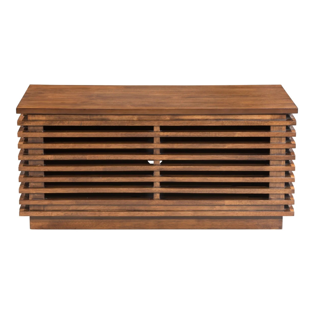 Walnut Entertainment Stand B5487