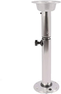 Silver Height Adjustable Table Pedestal Stand Base K59688