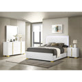 5 Piece Contemporary Wood Eastern King Bedroom Set V82078