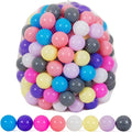Pastel Plastic Ball Pit Balls with Storage Mesh Bag F870048