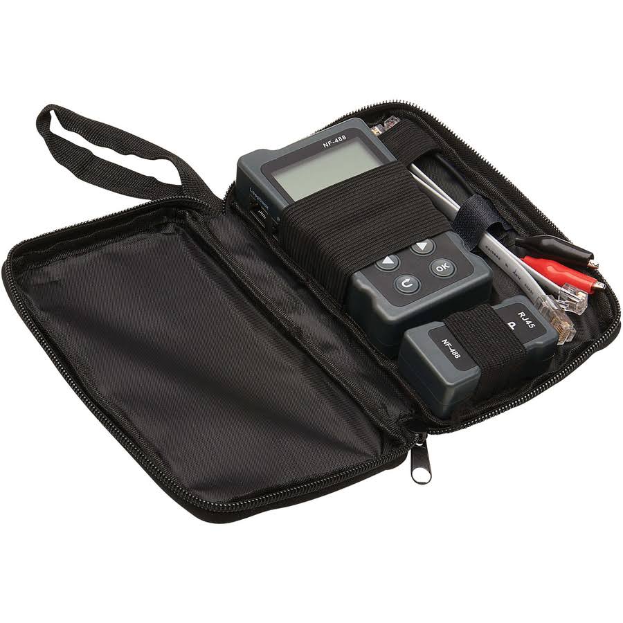 Network and Power over Ethernet (PoE) Signal Tester with Carrying Case G864832