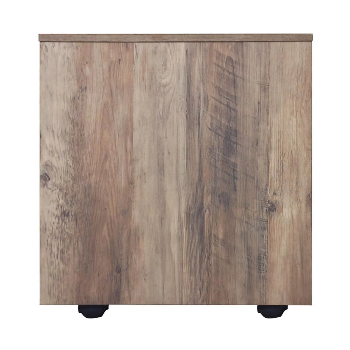 Rustic Oak Finish Mobile File Cabinet I674942