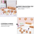 Wooden Learning String Toy Building Blocks L739