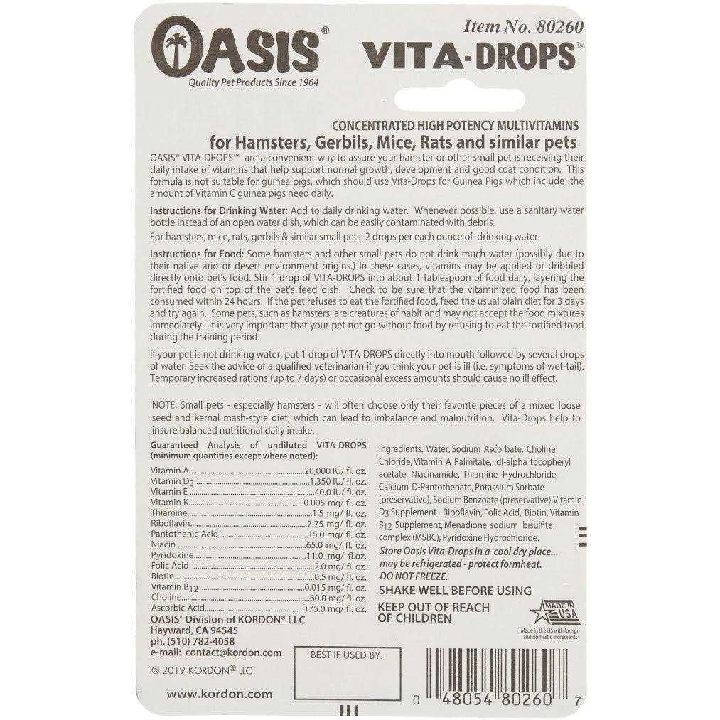 Hamster Daily Multivitamins U7898