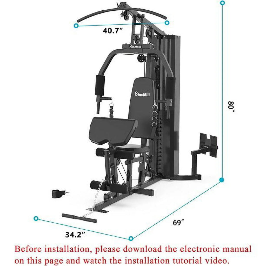 Multifunctional Full Body Home Gym Equipment K8599