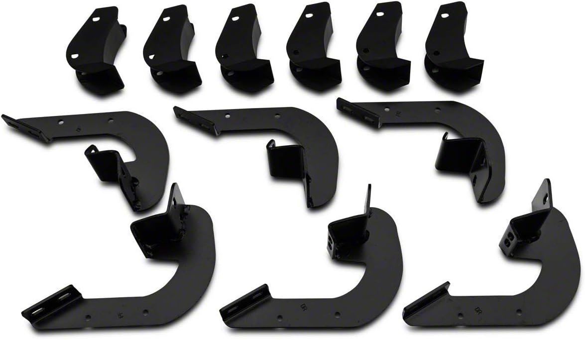 Textured Black Side Step Bars J105225