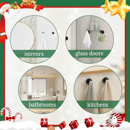 Suction Cup Hooks, 2 Gold X934725