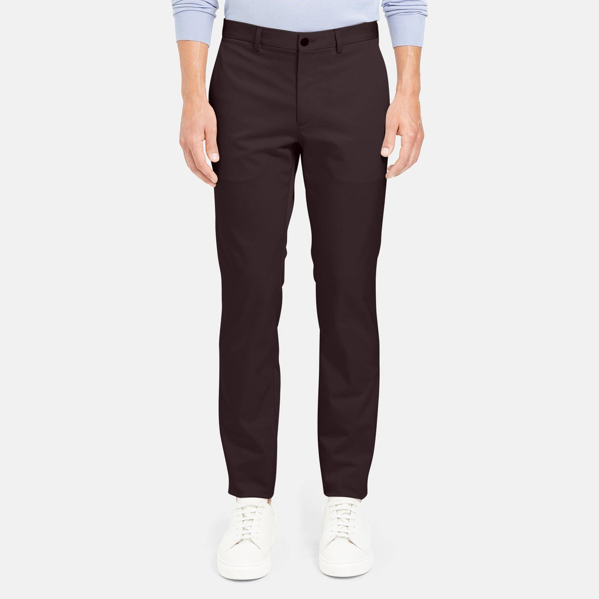Brown Technical Twill Pants P2304