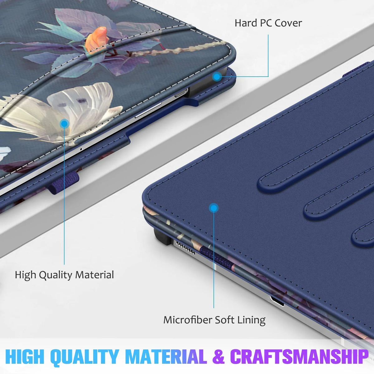 Blooming Hibiscus Protective Cover for Samsung Galaxy Tab S8 Plus E299