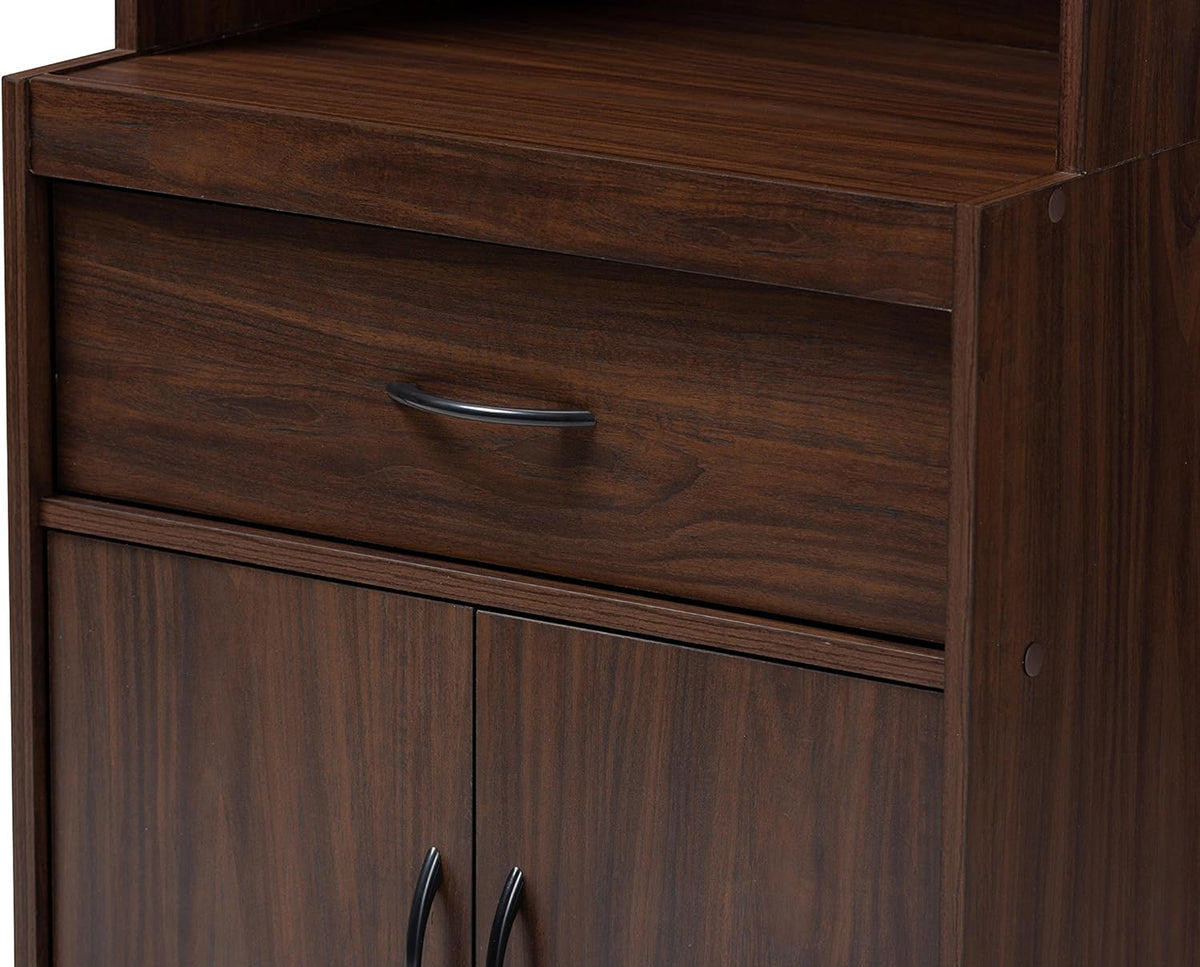 Walnut Brown Kitchen Cabinet K1756