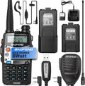 UV-5R Pro Dual-Band 2-Way Radio Handheld Walkie Talkies with 2 Rechargeable Battery and Earpiece I800