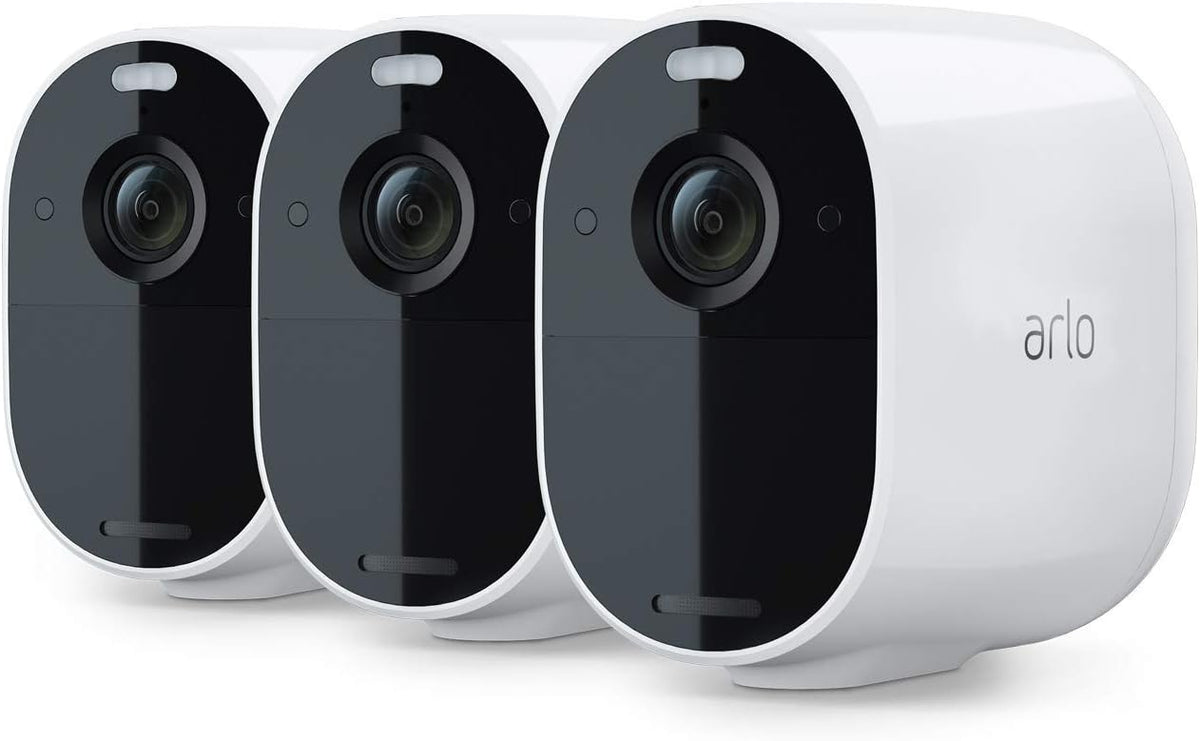 White Wireless 3 Camera Kit N2809
