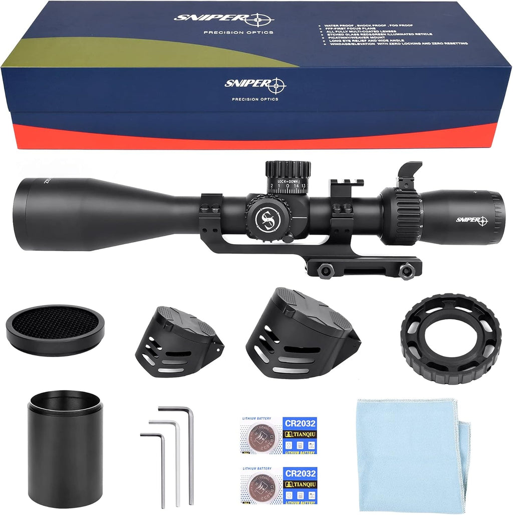5-27x50 FFP Scope with Scope Mount U4751
